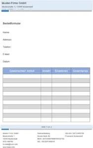 bestellformular-organisation-buero-abwicklung-verwaltung