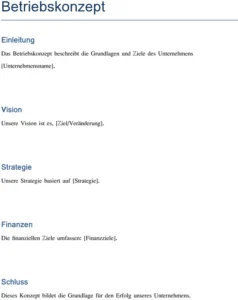 betriebskonzept-vorlage-fuer-unternehmensziele-strategie-und-finanzplanung