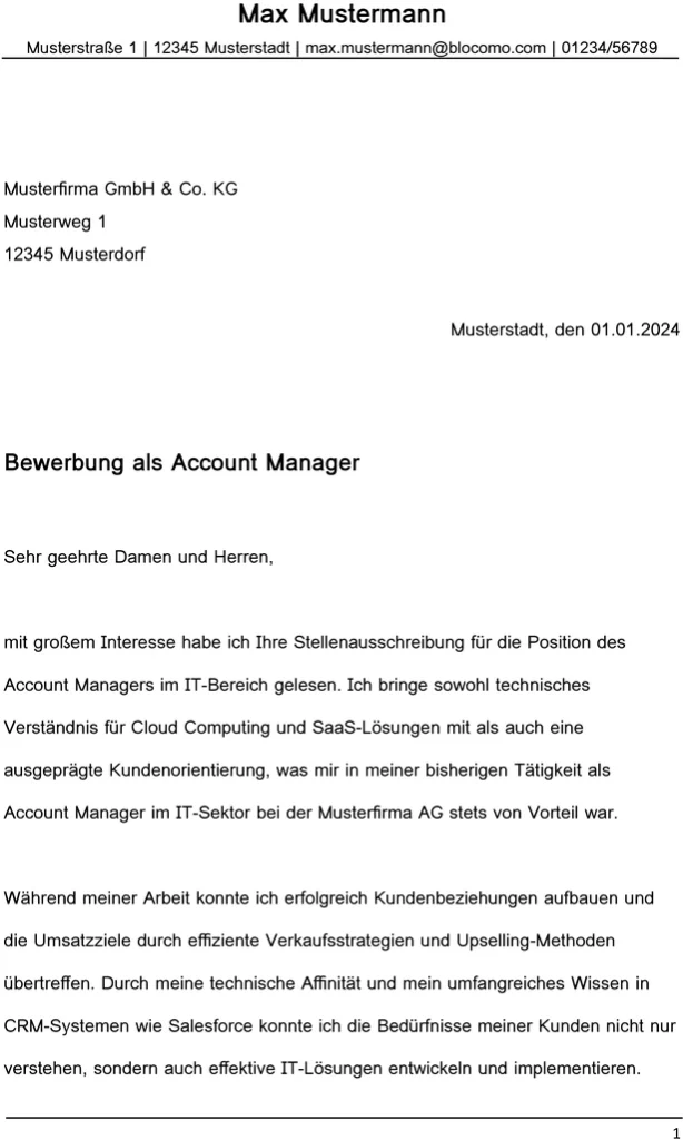bewerbung-account-manager-vorlage