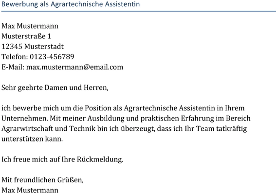 bewerbung-agrartechnische-assistentin-vorlage