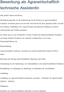 bewerbung-agrarwirtschaftlich-technische-assistentin