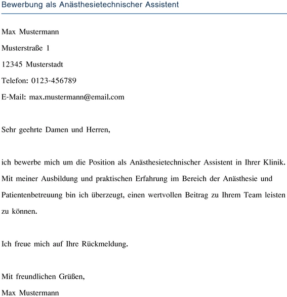 bewerbung-als-anaesthesietechnischer-assistent