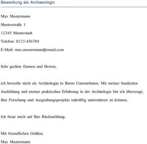 bewerbung-als-archaeologin-muster-vorlage