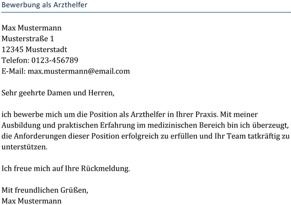 bewerbung-als-arzthelfer-vorlage