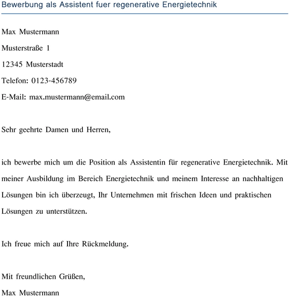 bewerbung-als-assistent-fuer-regenerative-energietechnik