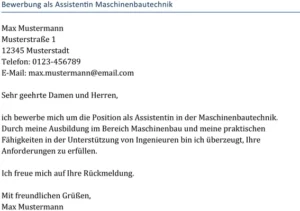 bewerbung-als-assistentin-maschinenbautechnik