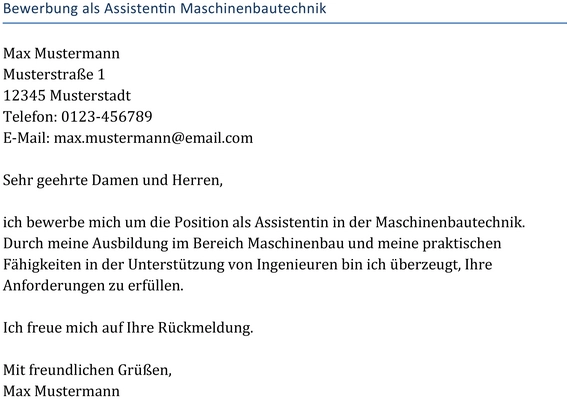 bewerbung-als-assistentin-maschinenbautechnik