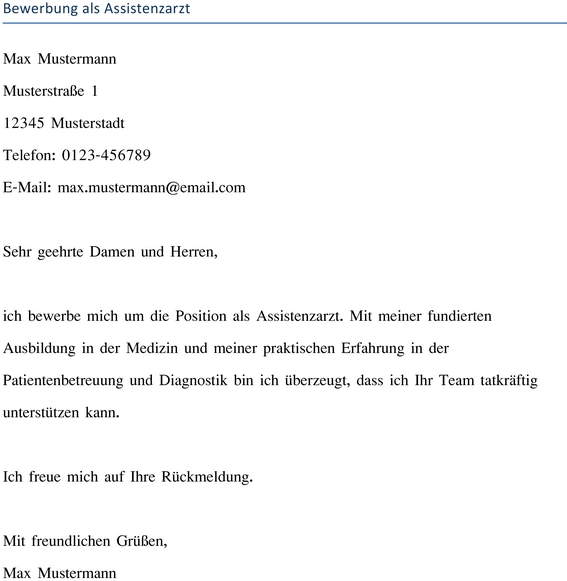 bewerbung-als-assistenzarzt-vorlage