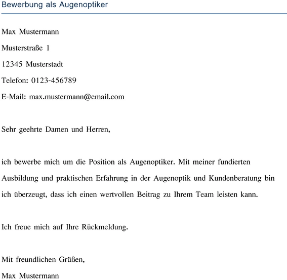 bewerbung-als-augenoptiker-muster-vorlage