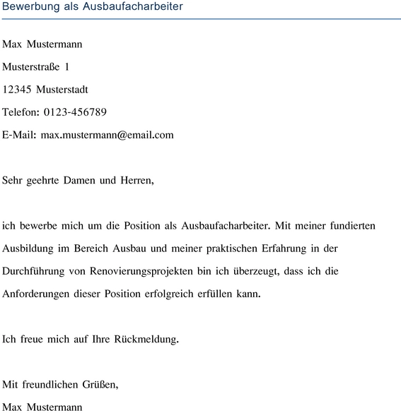 bewerbung-als-ausbaufacharbeiter-optimieren