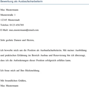 bewerbung-als-ausbaufacharbeiterin