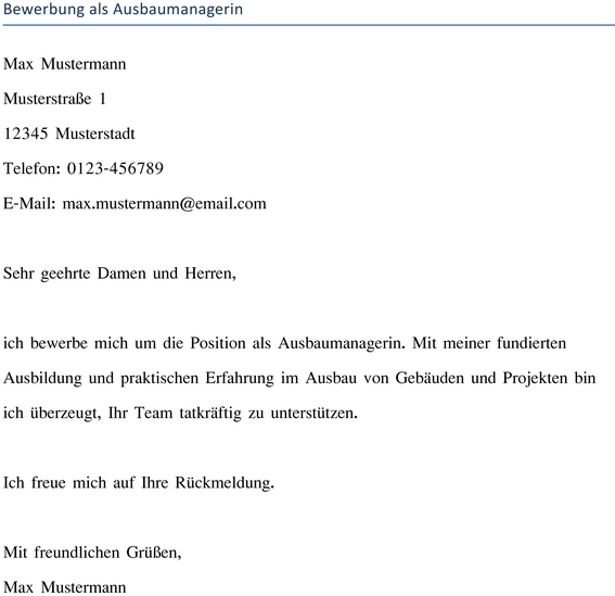 bewerbung-als-ausbaumanagerin