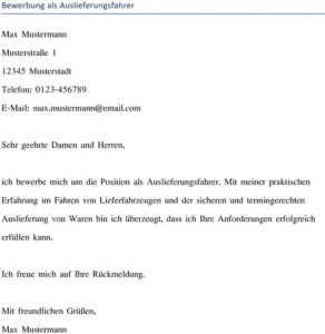 bewerbung-als-auslieferungsfahrer