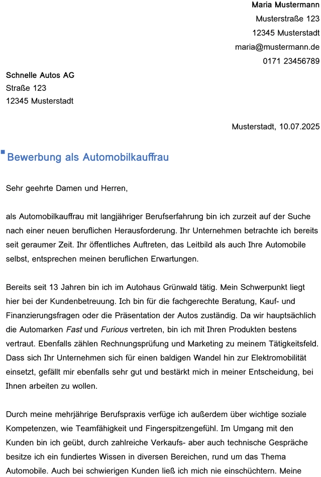 bewerbung-als-automobilkauffrau-word