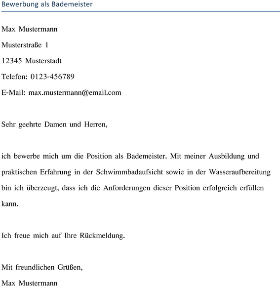 bewerbung-als-bademeister-vorlage