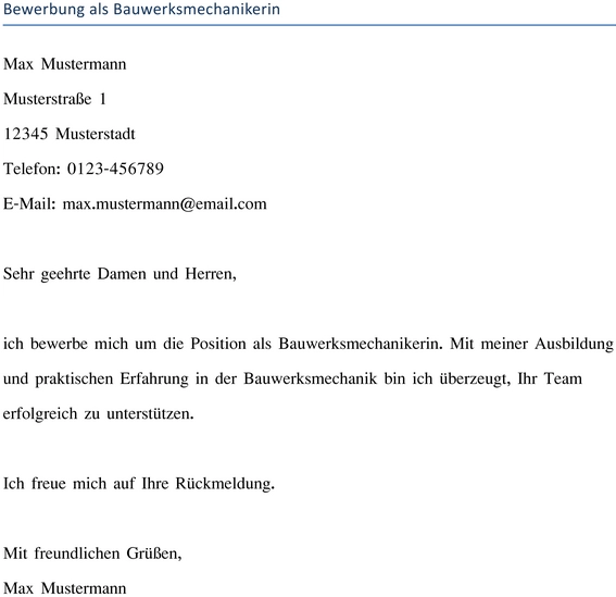 bewerbung-als-bauwerksmechanikerin-vorlage