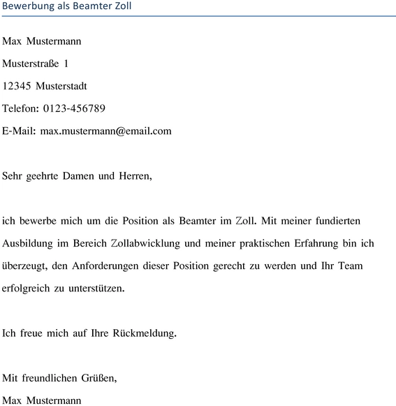 bewerbung-als-beamter-im-zoll