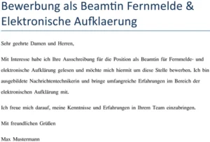 bewerbung-als-beamtin-fernmelde-elektronische-aufklaerung