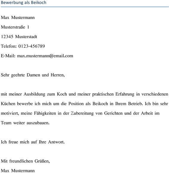 bewerbung-als-beikoch-unterlagen-erstellen