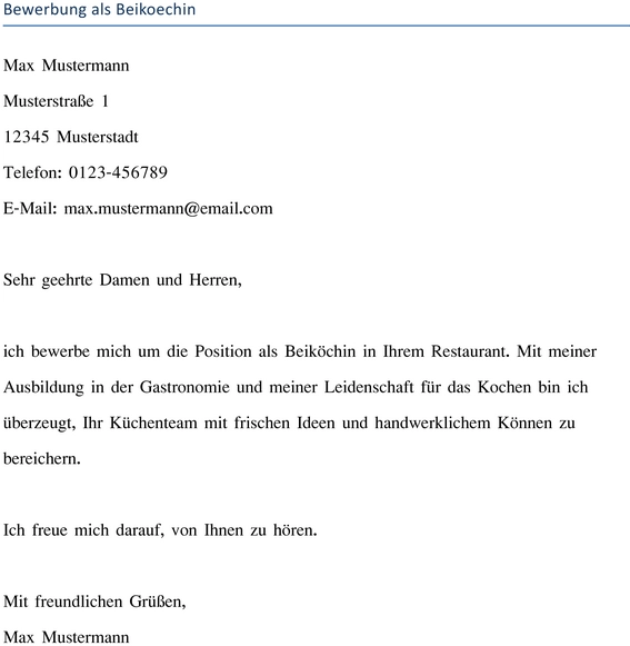 bewerbung-als-beikoechin-gestalten-mit-word