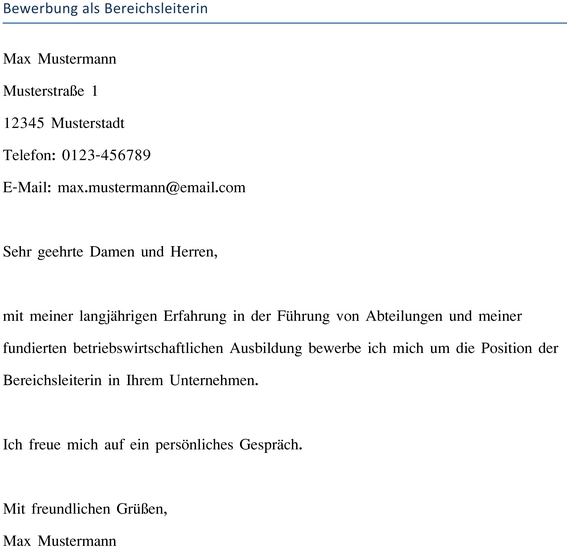 bewerbung-als-bereichsleiterin