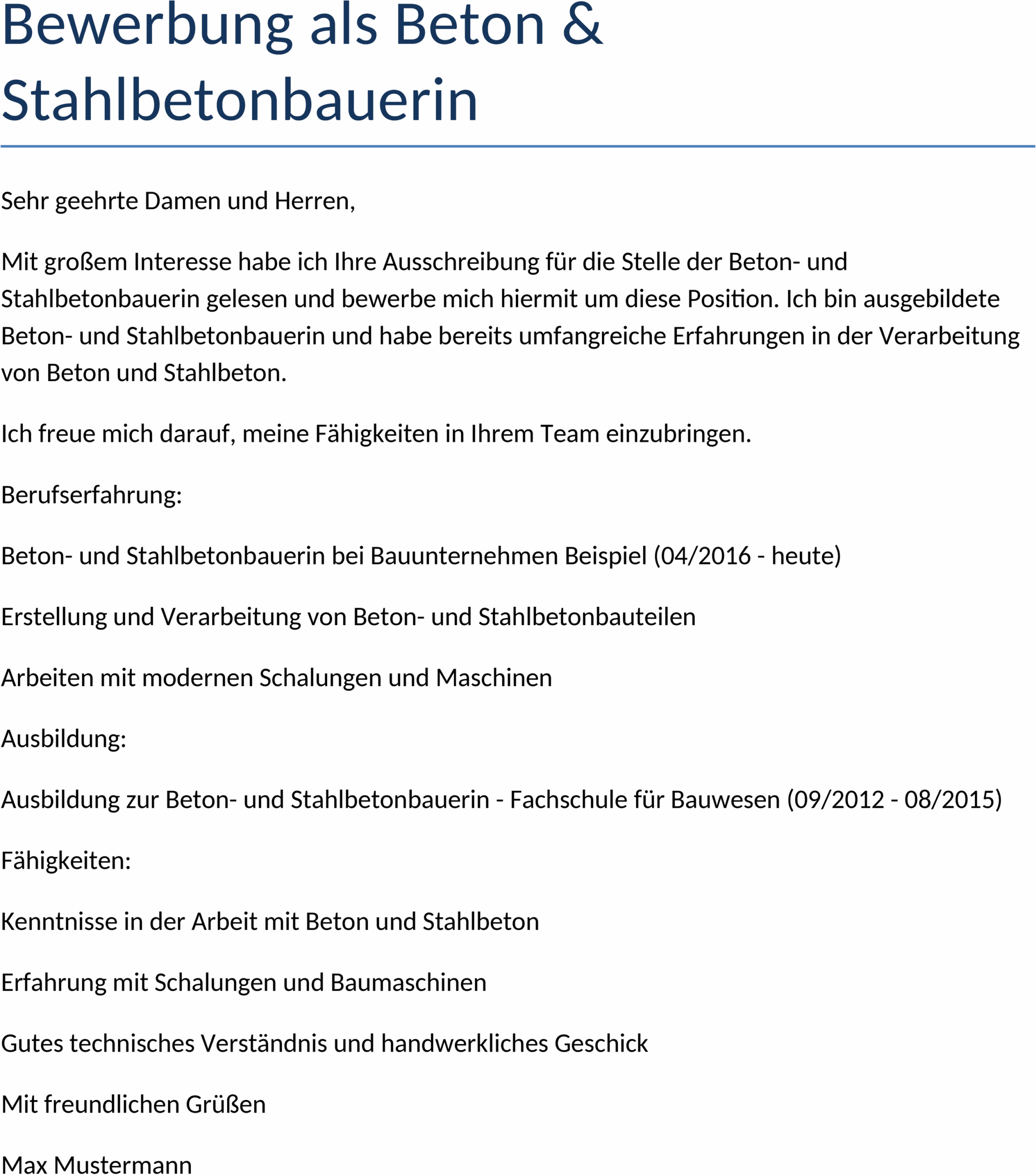 Bewerbung als Beton- und Stahlbetonbauerin.docx