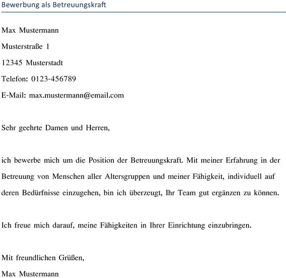 bewerbung-als-betreuungskraft-mit-empfehlungen