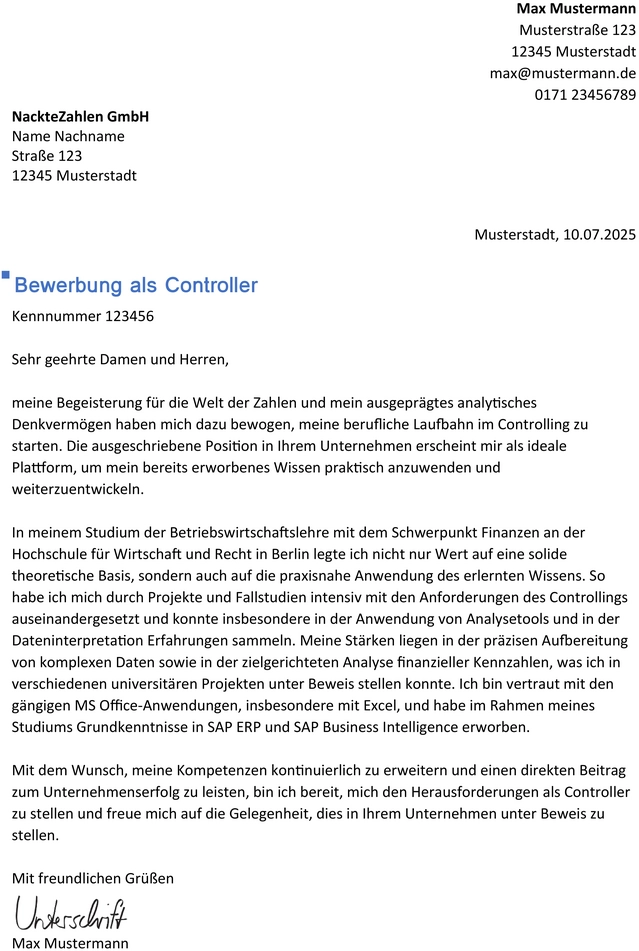 bewerbung-als-controller-vorlage