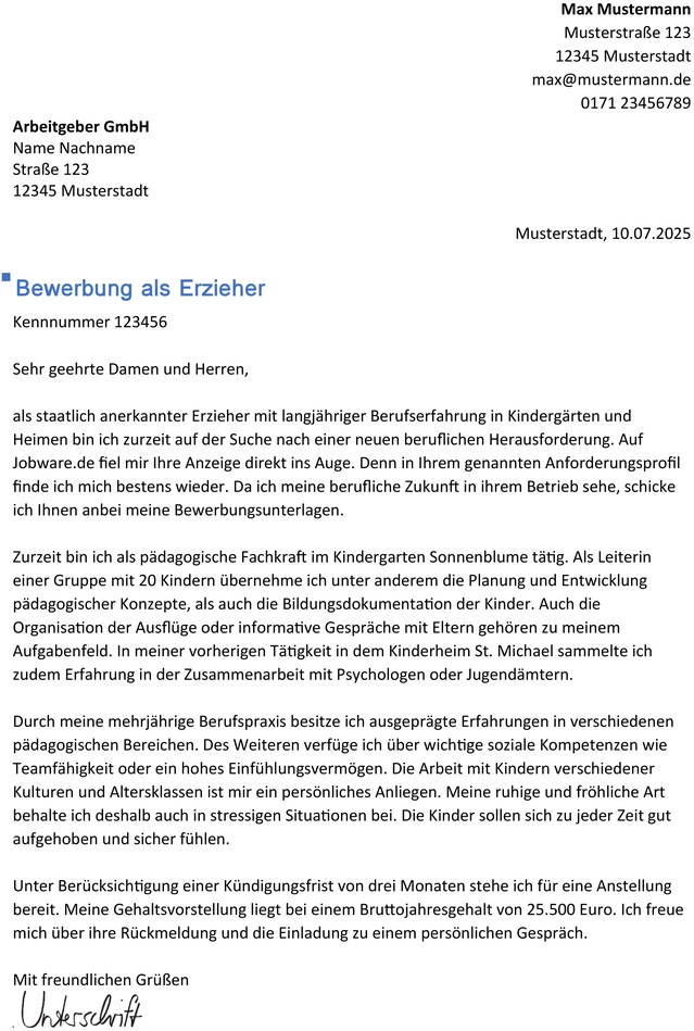 bewerbung-als-erzieher-mit-langjaehriger-erfahrung