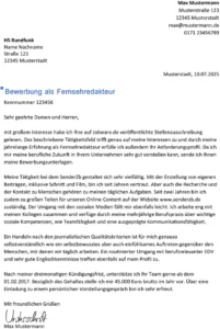 bewerbung-als-fernsehredakteur-vorlage