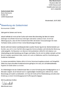 bewerbung-als-goldschmied-muster-vorlage