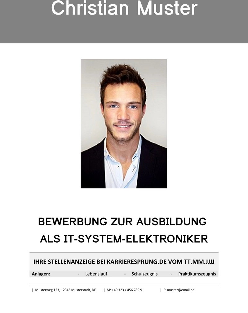 bewerbung-als-it-system-elektroniker-deckblatt-und-lebenslauf