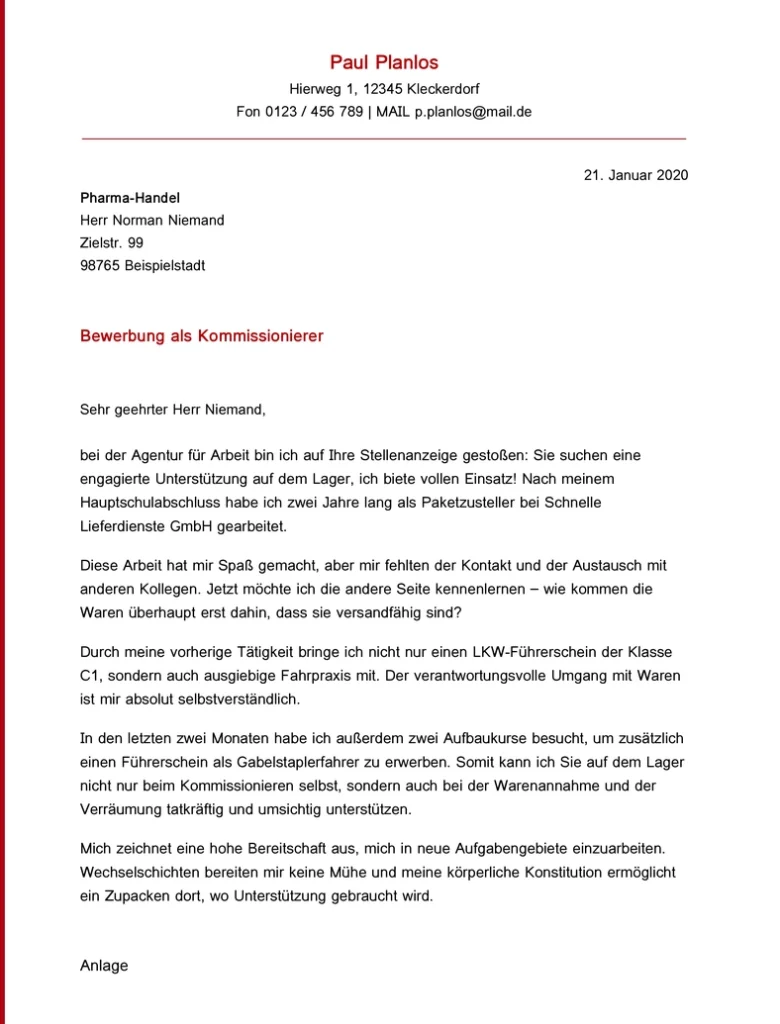 bewerbung-als-kommissionierer-muster-vorlage
