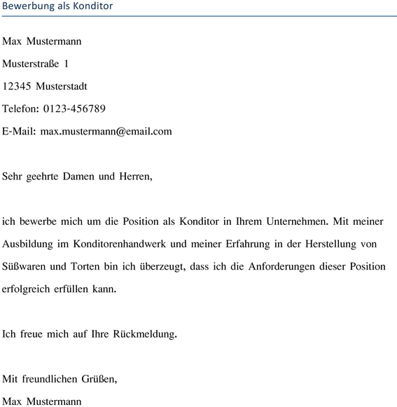bewerbung-als-konditor-vorlage