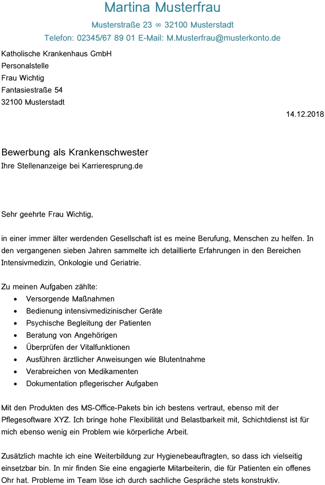 bewerbung-als-krankenschwester-mit-persoenlichen-einblicken