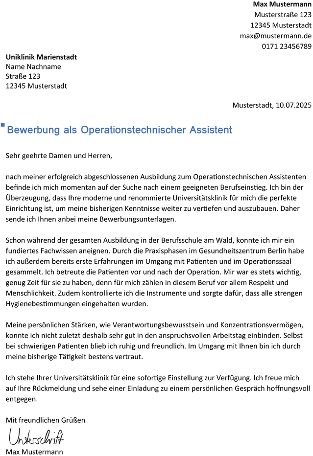 bewerbung-als-operationstechnischer-assistent