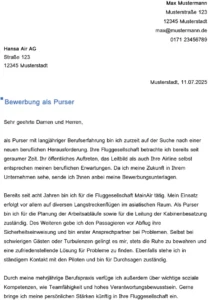 bewerbung-als-purser-fuer-berufserfahrene