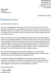 bewerbung-als-purser-in-der-luftfahrt-vorlage