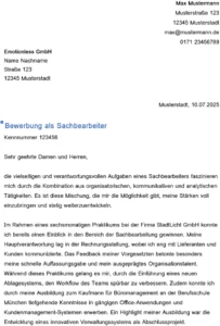 bewerbung-als-sachbearbeiter-vorlage