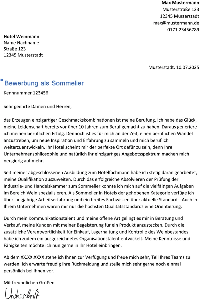 bewerbung-als-sommelier-muster-vorlage