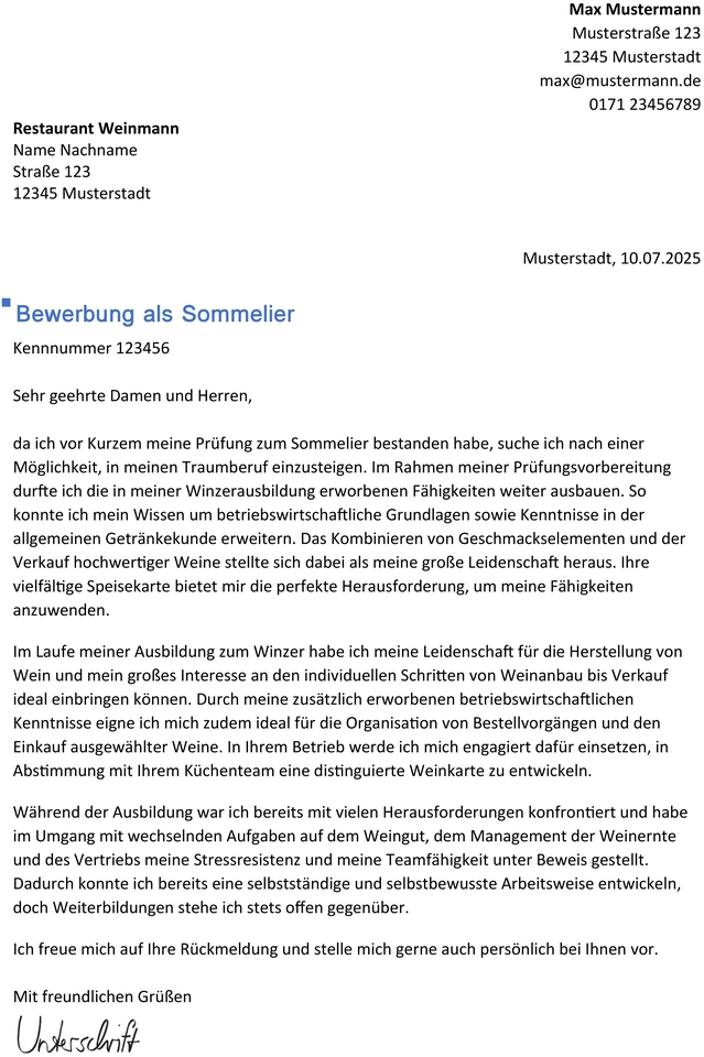 bewerbung-als-sommelier-vorlage-erstellen