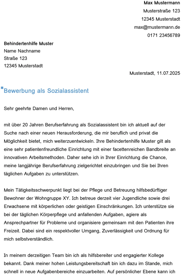 bewerbung-als-sozialassistent-word-vorlage