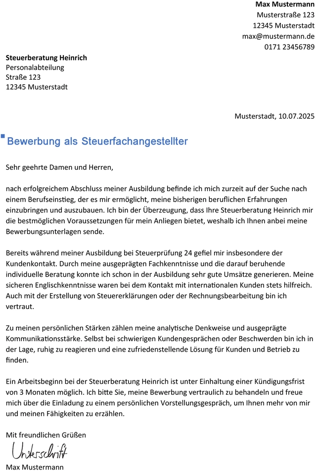 bewerbung-als-steuerfachangestellter-gestalten