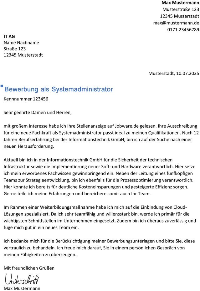 bewerbung-als-systemadministrator-berufserfahren