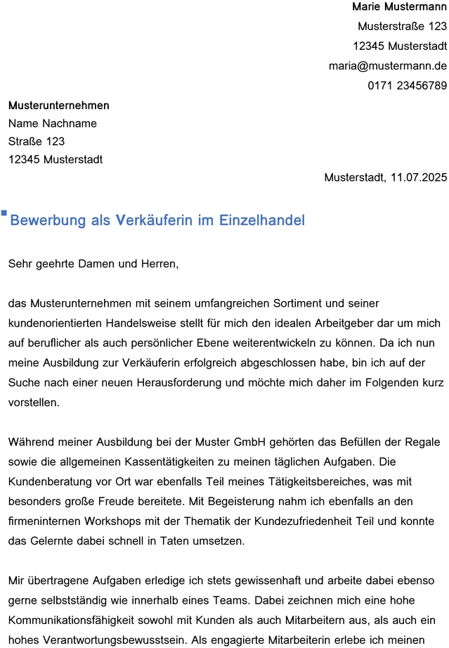 bewerbung-als-verkaeuferin-im-einzelhandel
