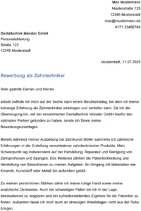bewerbung-als-zahntechniker-muster-vorlage