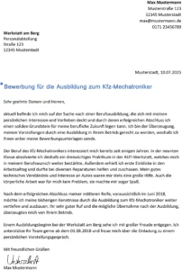 bewerbung-ausbildung-kfz-mechatroniker-vorlage