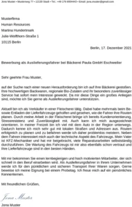 bewerbung-auslieferungsfahrer