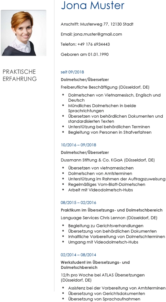 bewerbung-dolmetscherin-uebersetzerin