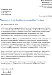 bewerbung-fortbildung-gepruefte-taucherin